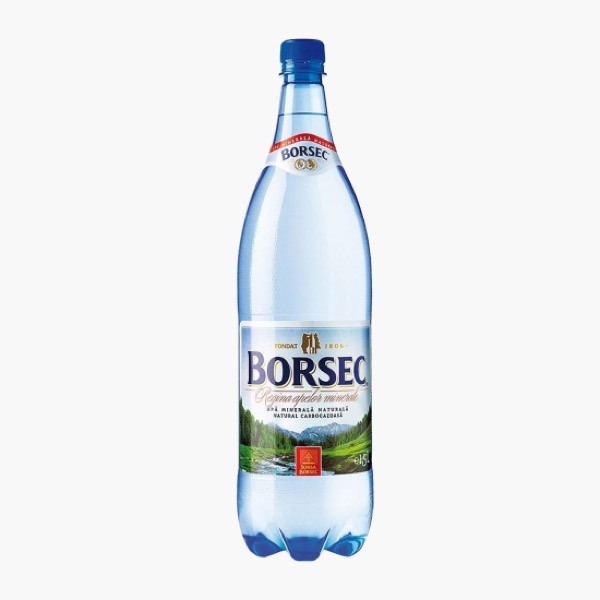 Apă minerală naturală natural carbogazoasă 1.5l