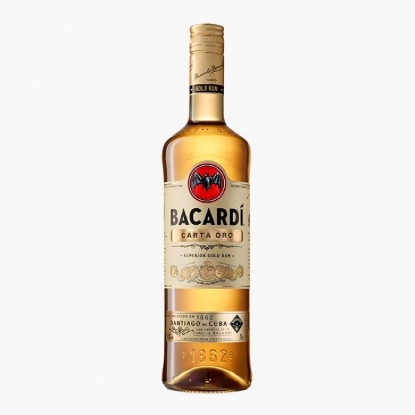 Bacardi Rom Carta Oro Gold 42% alc. 0.7l