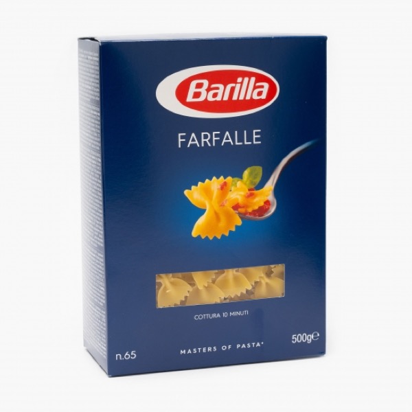 Barilla Paste Farfalle n.65, 500g