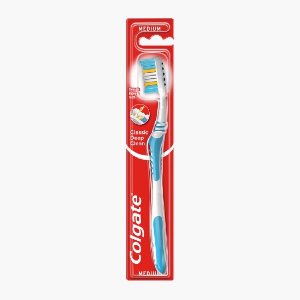 Colgate Periuta de dinti cu peri medii, Classic Deep Clean
