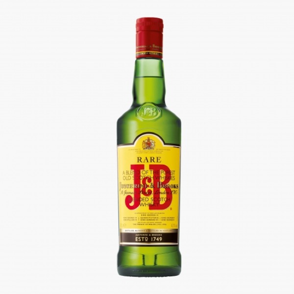 J&B RARE Blended Whisky, 40%, Scotland, 0.7l