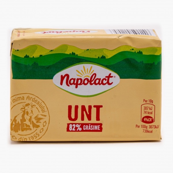 Napolact Unt 82% grasime, 180g