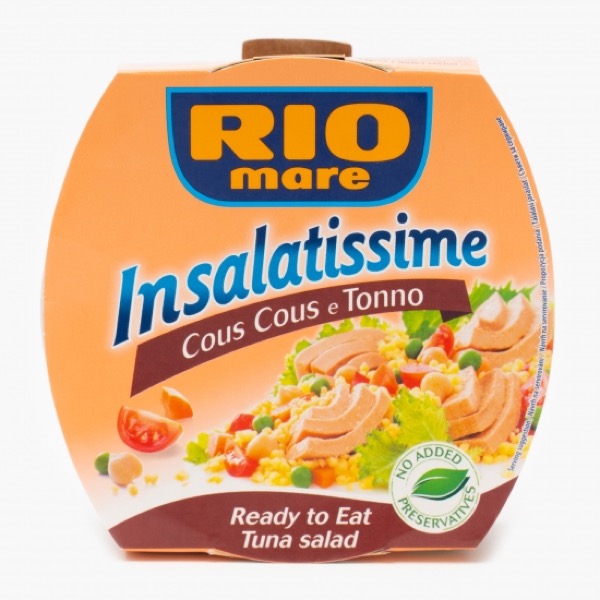 Rio Mare Gustare din cous-cous cu legume si ton, Insalatissime 160g